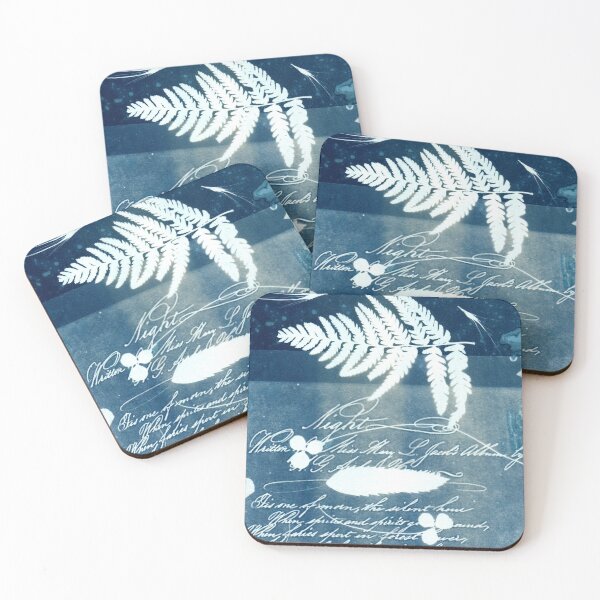 Item preview, Botanical blue floral Cyanotype print 40 designed and sold by KasparekFineArt.