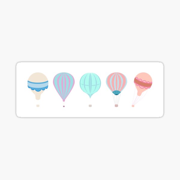 Item preview, Hot Air Balloons designed and sold by THP Creative.