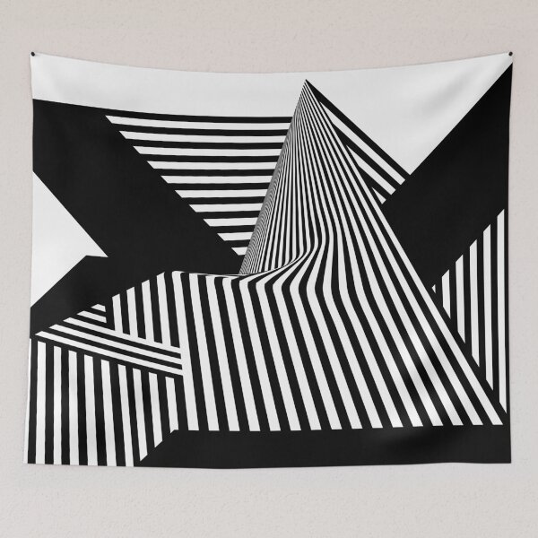 Item preview, 'Warped Space' geometric abstract series: no. 1 designed and sold by Gareth Carter.