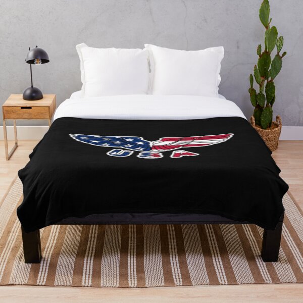 Item preview, USA American Eagle Flag, Patriotic 4th of July America  designed and sold by MedKac.