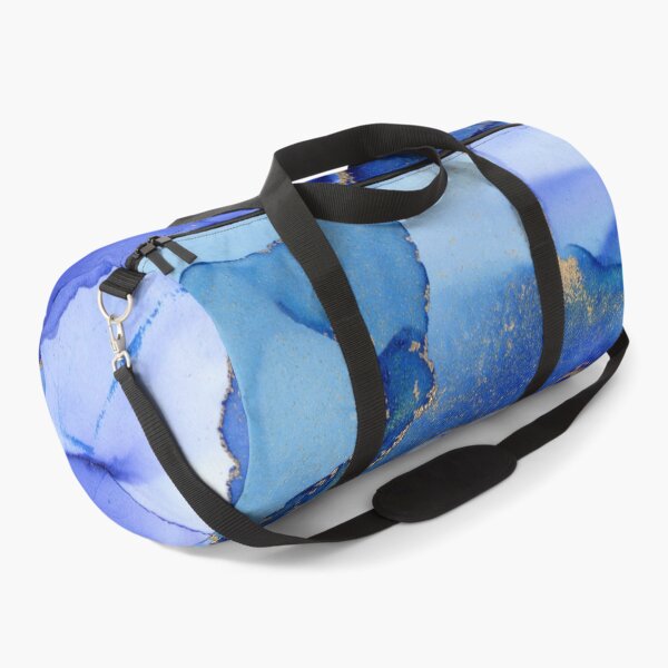 Item preview, Abstract Iris Blue Floral Ink designed and sold by Olga Shvartsur.