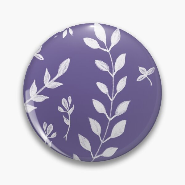 Item preview, Ultra Violet Leaves Pattern #2 #drawing #decor #art designed and sold by Anita's & Bella's Art.