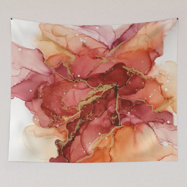 Item preview, Abstract Autumn Flower designed and sold by Olga Shvartsur.