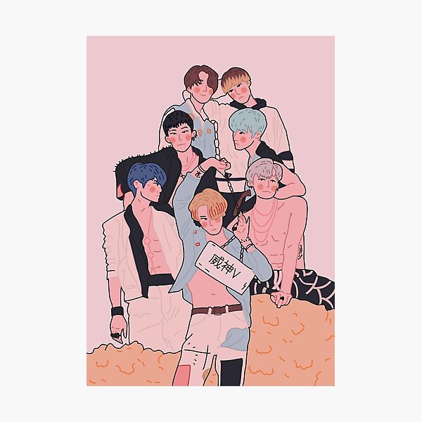 Item preview, WayV Wei shen V Turn Back time / Awake the world fanart designed and sold by nanaminhae.
