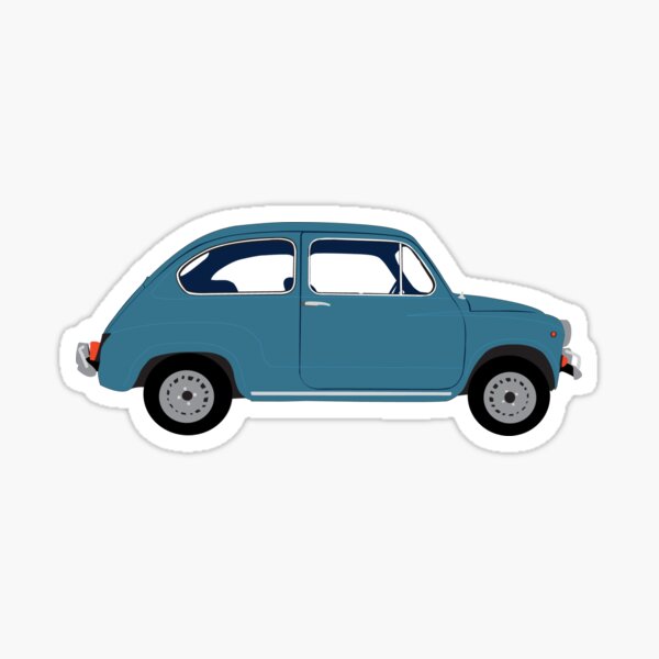 Fiat 600 Stickers for Sale