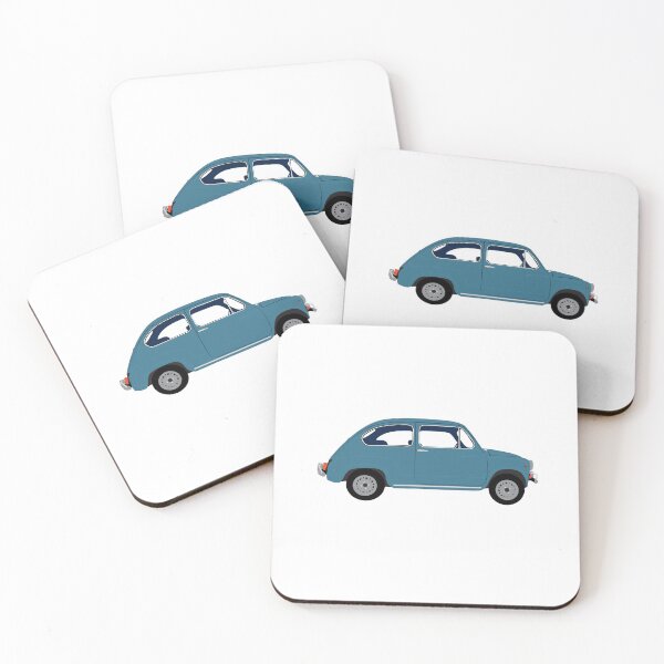 Item preview, Fiat 600 Side View designed and sold by MangaKid.