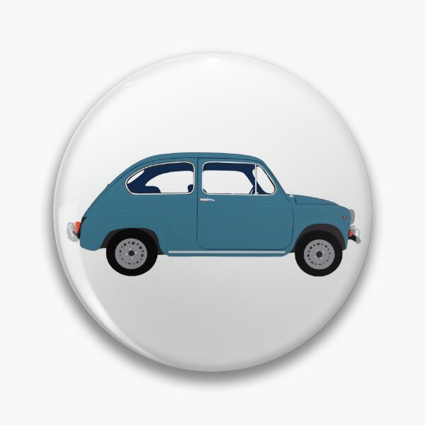 Item preview, Fiat 600 Side View designed and sold by MangaKid.