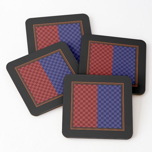 Item preview, Red vs. blue chessboard design designed and sold by joshuarainbird.