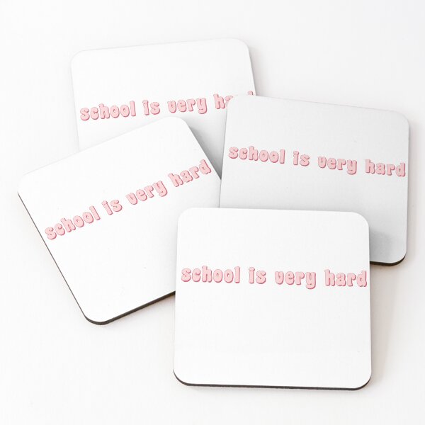 Item preview, school is very hard tiktok designed and sold by tsong123.