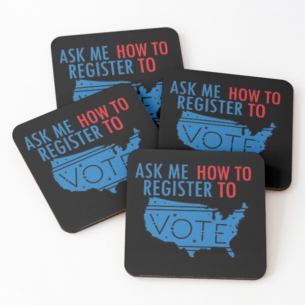 Item preview, Ask Me How To Register To Vote designed and sold by RobomShop.