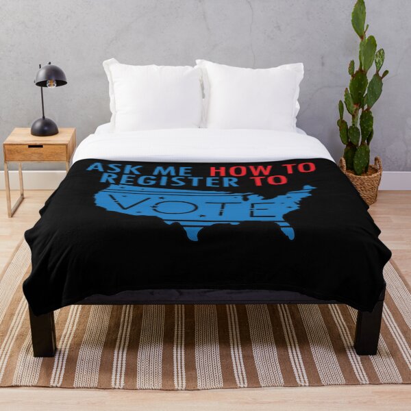 Item preview, Ask Me How To Register To Vote designed and sold by RobomShop.