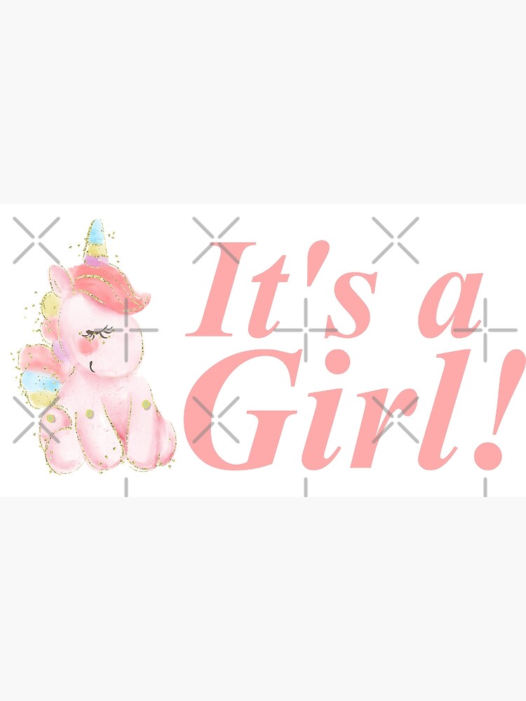 Gender reveal party Baby Shower Girl or Boy? Sticker for Sale by  ToniaKroeger