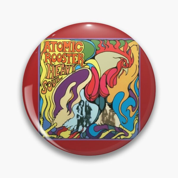 Atomic Rooster Embroidered patch Arthur Brown ELP Atomic Rooster Embroidered patch Arthur Brown ELP