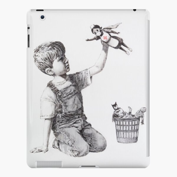Banksy Artwork Game Changer 2020 | NHS Superheroes iPad Snap Case