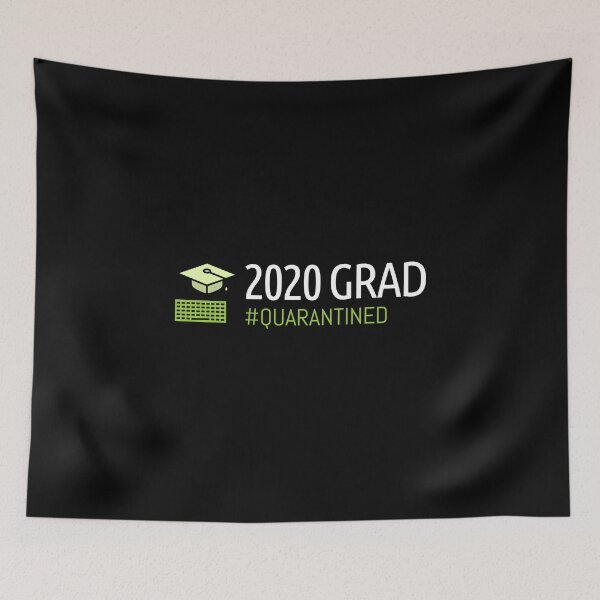Item preview, 2020 Grad #Quarantined, Quarantine Graduation Design designed and sold by designwaves.