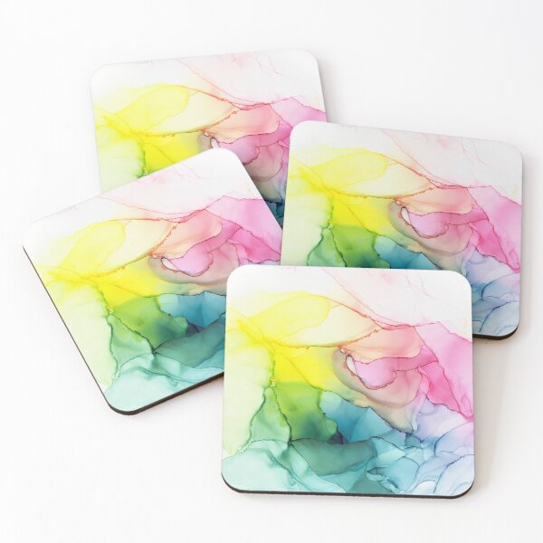 Item preview, Flowing Rainbow Bloom Ink designed and sold by Olga Shvartsur.