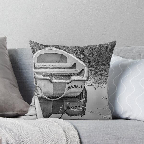 Item preview, Moored boat, Norfolk designed and sold by yackers1.