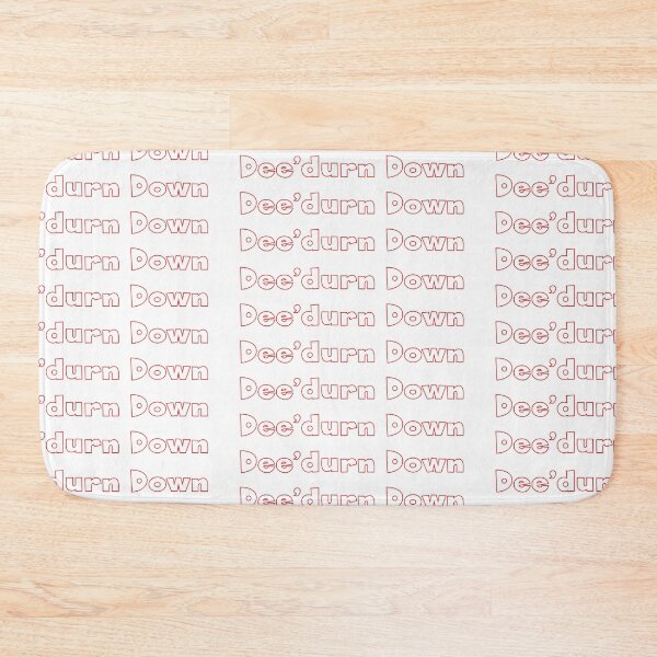 Item preview, Deedurn Down Repeating Lyrics WTF Word Art, Repeating Pattern designed and sold by Nicolette Olivier.