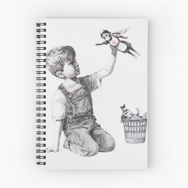 Item preview, Banksy Artwork Game Changer 2020 | NHS Superheroes designed and sold by So Sorted Design.