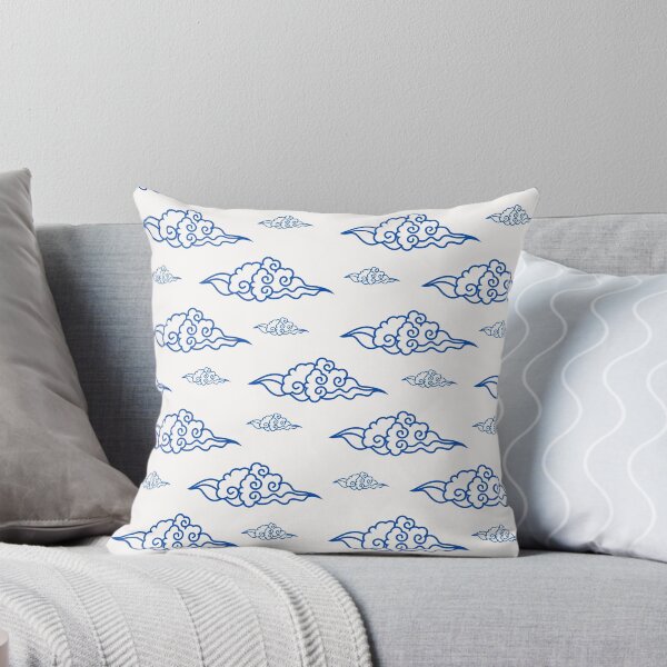 Item preview, Oriental Cloud pattern (blue) designed and sold by Felix Felicis.