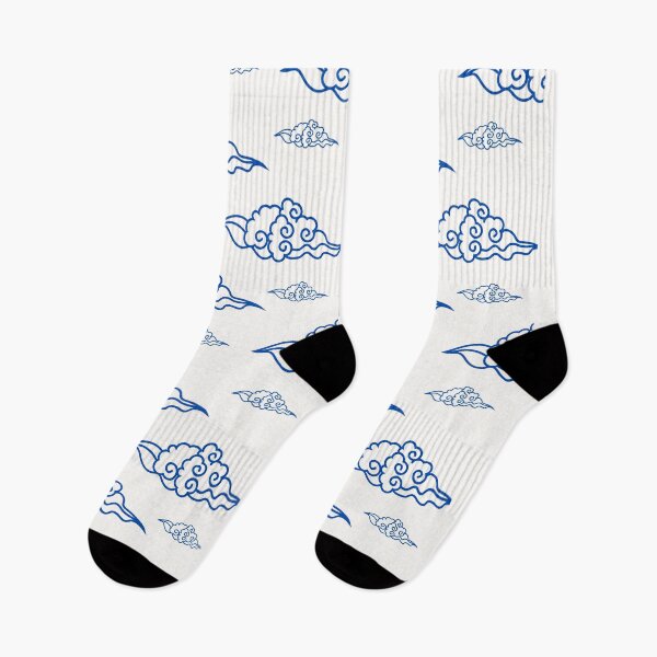 Item preview, Oriental Cloud pattern (blue) designed and sold by Felix Felicis.