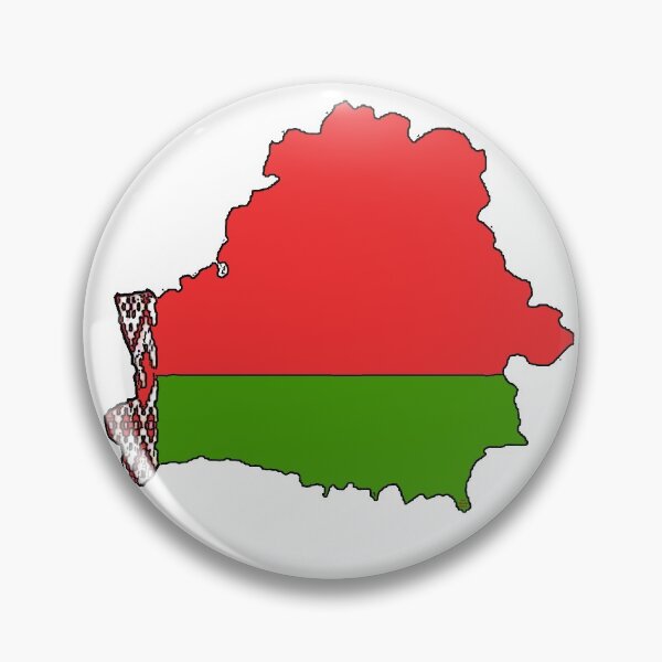 Item preview, Belarus Map With Belorussian Flag  designed and sold by Havocgirl.