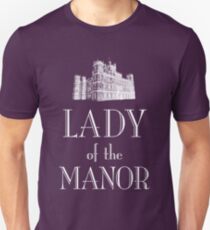 Lady of the Manor (white) Slim Fit T-Shirt