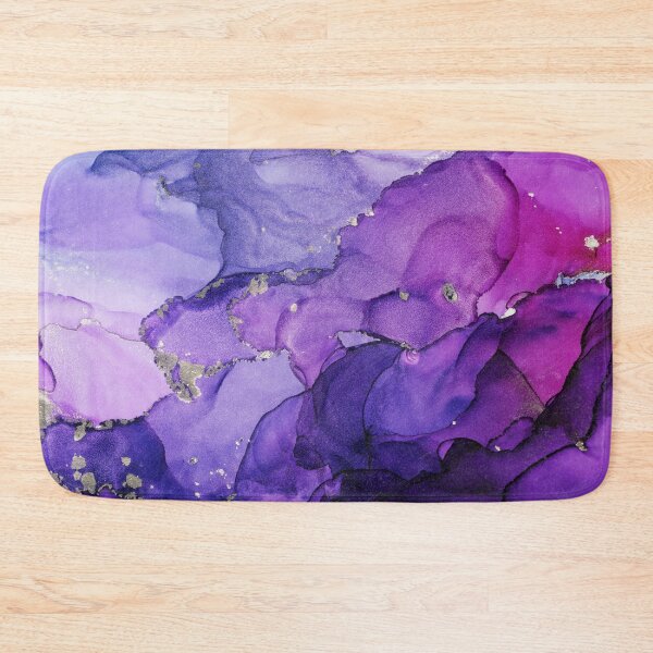 Item preview, Violet Magenta Chrome Abstract Ink designed and sold by Olga Shvartsur.