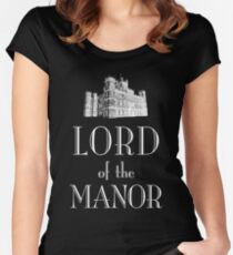 Lord of the Manor (white) Women's Fitted Scoop T-Shirt