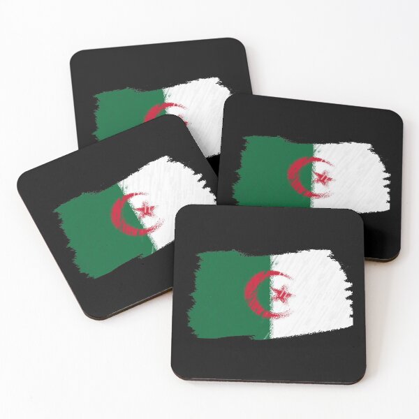 Aperçu de l'œuvre Drapeau Algérie créée et vendue par ArticaDesign.