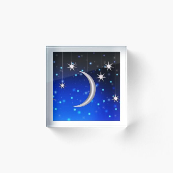 Item preview, Crescent Moon In Night Sky designed and sold by Asherseven.