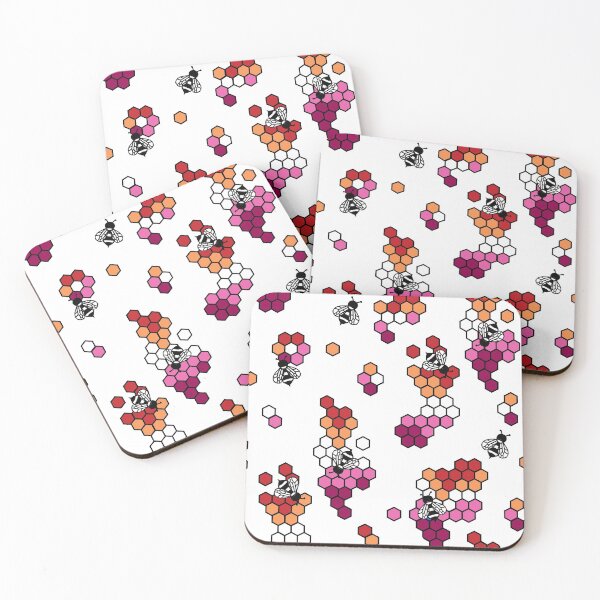 Item preview,  Lesbian Pride Bees   designed and sold by TinyPhoenix.
