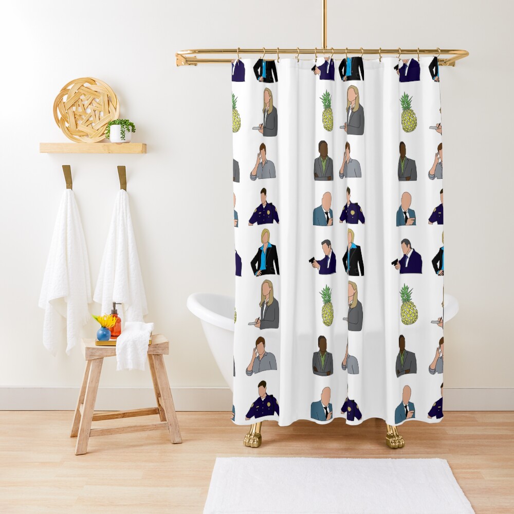 "Psych characters" Shower Curtain for Sale by mkunze Redbubble