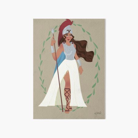 Athena (Print) Art Board Print