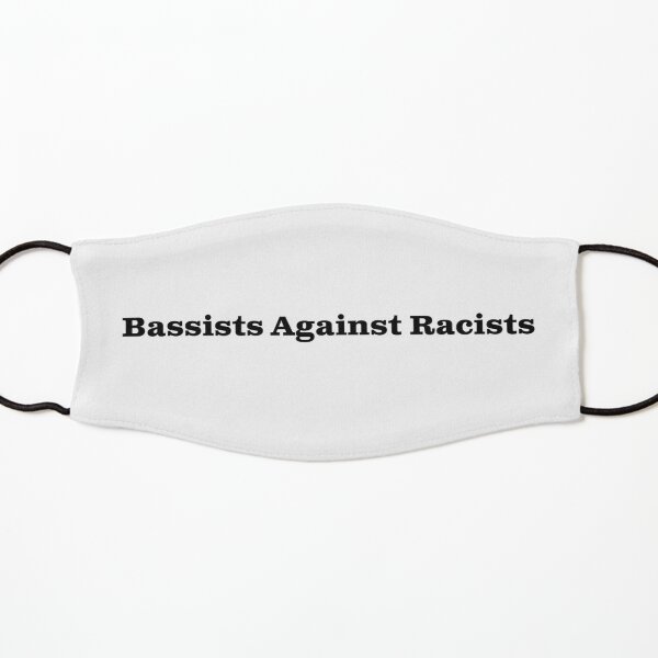 Bassists Against Racists Kids Mask