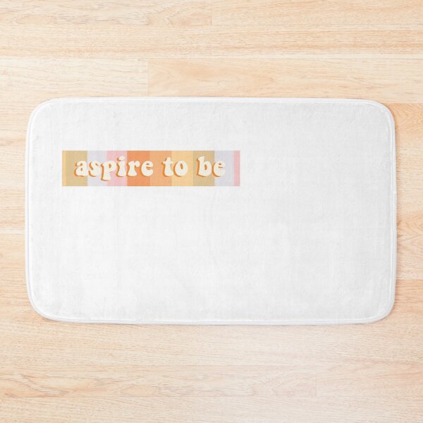 Item preview, Aspire to Be Retro designed and sold by Stickers by SoSrat.