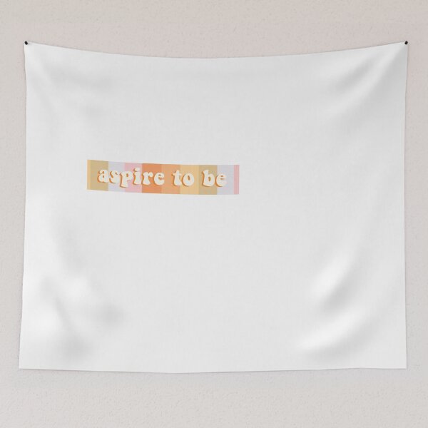 Item preview, Aspire to Be Retro designed and sold by Stickers by SoSrat.