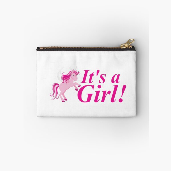Item preview,  Pregnancy announcement a Girl! Baby shower gift Unicorn designed and sold by ToniaKroeger.