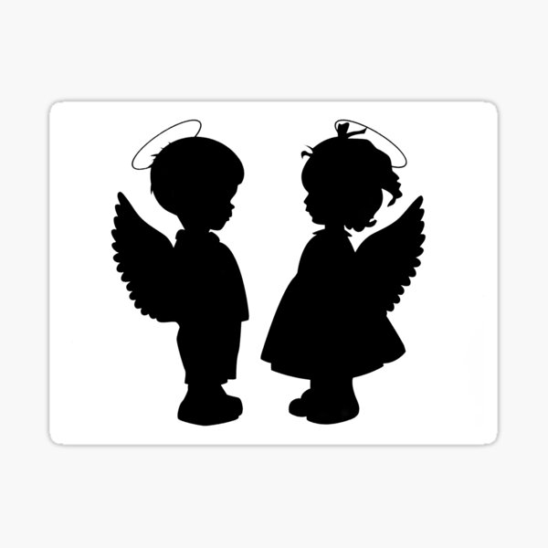 Angel Child Stickers Redbubble