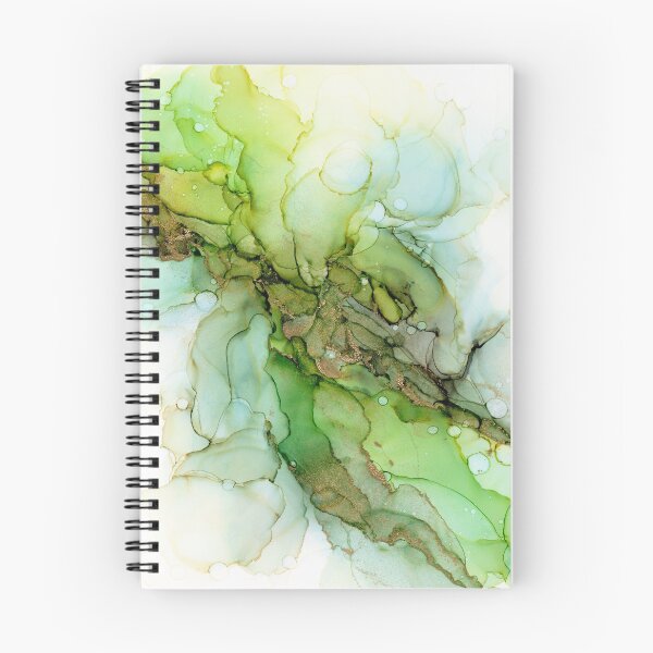 Item preview, Green Bloom Abstract ink designed and sold by Olga Shvartsur.
