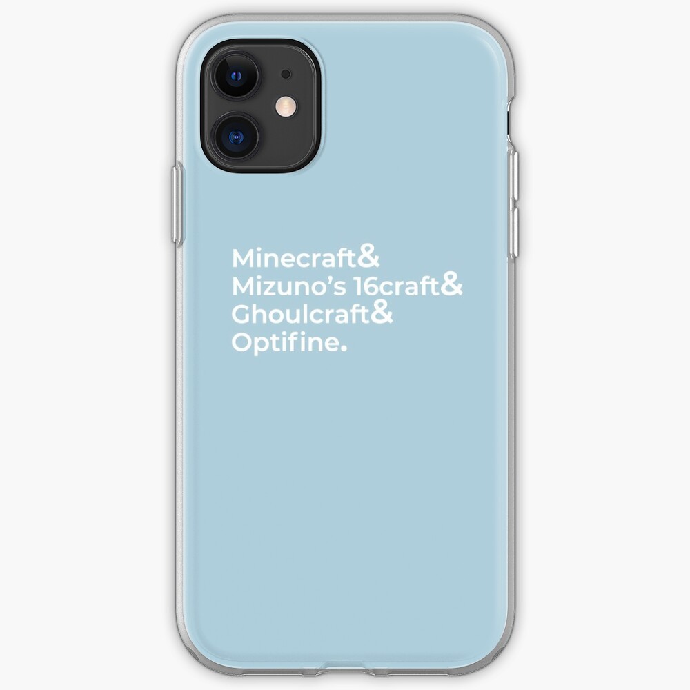 Minecraft Optifine Custom Item Textures Iphone Case Cover By Blisschen Redbubble - optifine for roblox