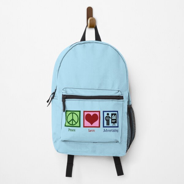 Item preview, Peace Love Advertising designed and sold by Epic Love Designs.