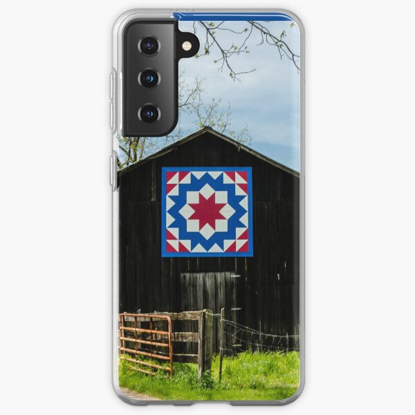 Kentucky Barn Quilt - Carpenters Wheel Samsung Galaxy Soft Case