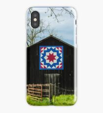 Kentucky Barn Quilt - Carpenters Wheel iPhone Case