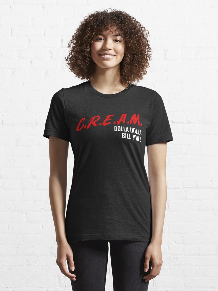 Alternate view of CREAM Dolla Dolla Bill Y'all Essential T-Shirt