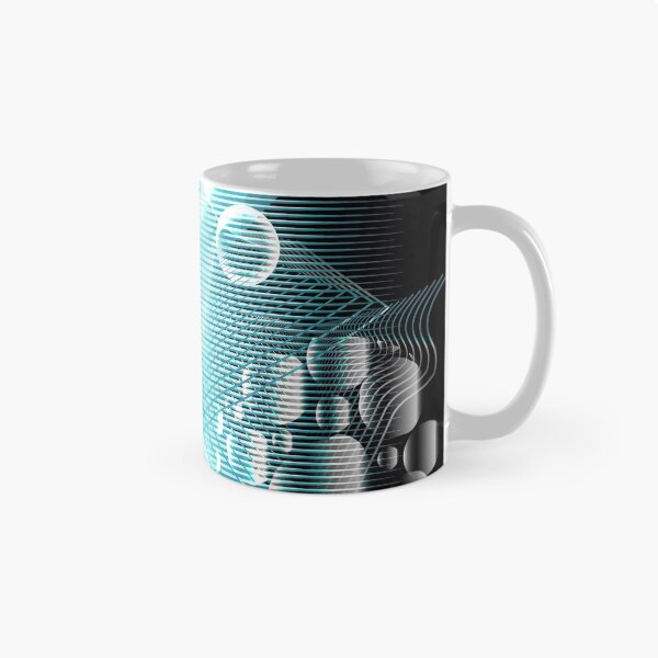 Item preview, Galaxy Space Geometric blue abstract designed and sold by Carolina Salazar.
