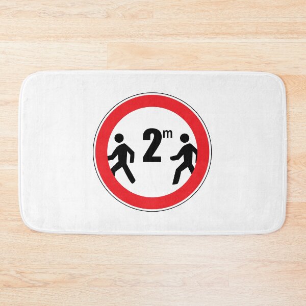 Item preview, Social Distancing Traffic Sign designed and sold by NVDesigns.