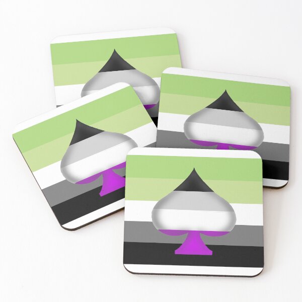 Item preview, AroAce Pride Flag designed and sold by frog-tastic.