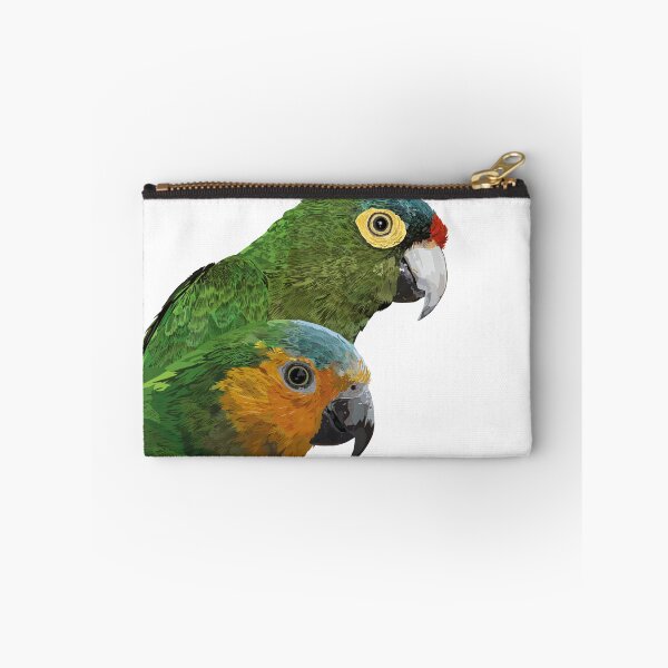 Item preview,  orange-fronted parakeet and dirty-breasted parakeet designed and sold by obscurite.