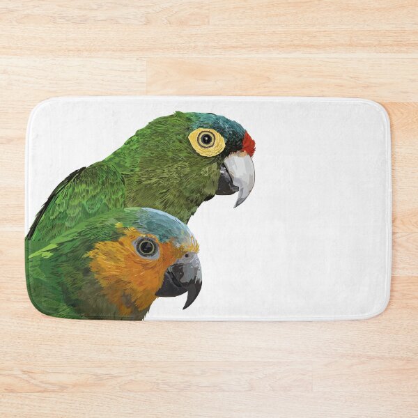 Item preview,  orange-fronted parakeet and dirty-breasted parakeet designed and sold by obscurite.